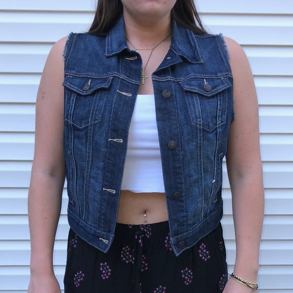 denim vest from my closet - Picture 1 of 2